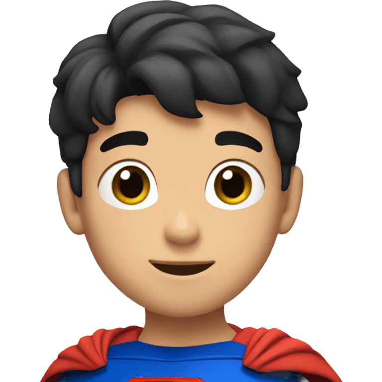 Cute Superboy emoji