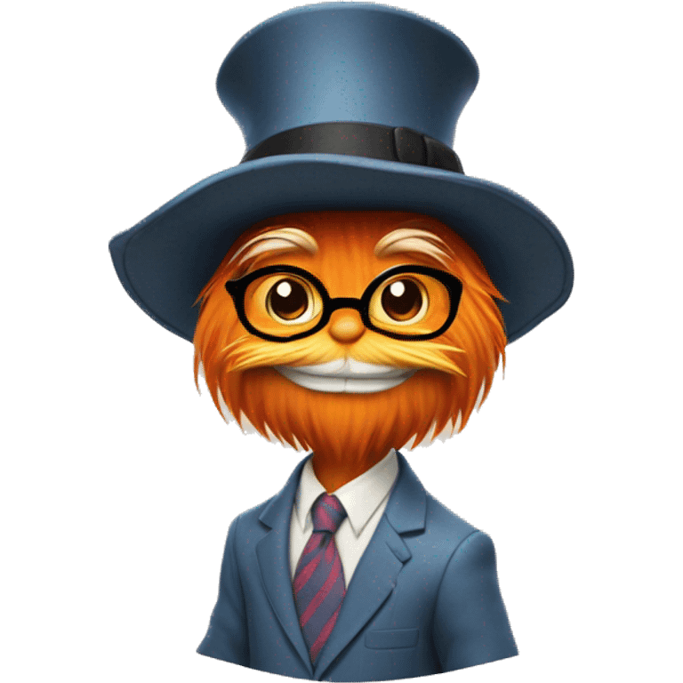 Preppy Lorax  emoji