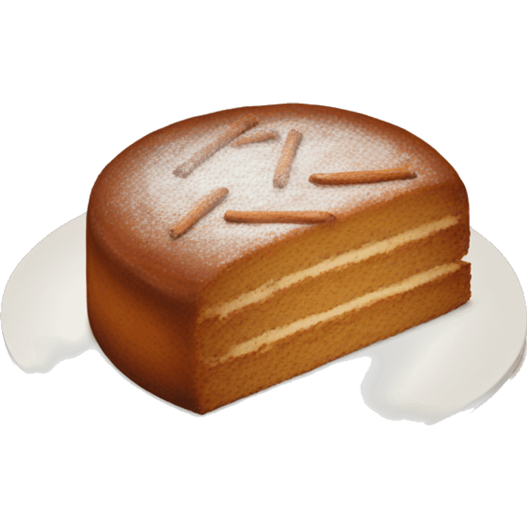 Cinnamon cake emoji