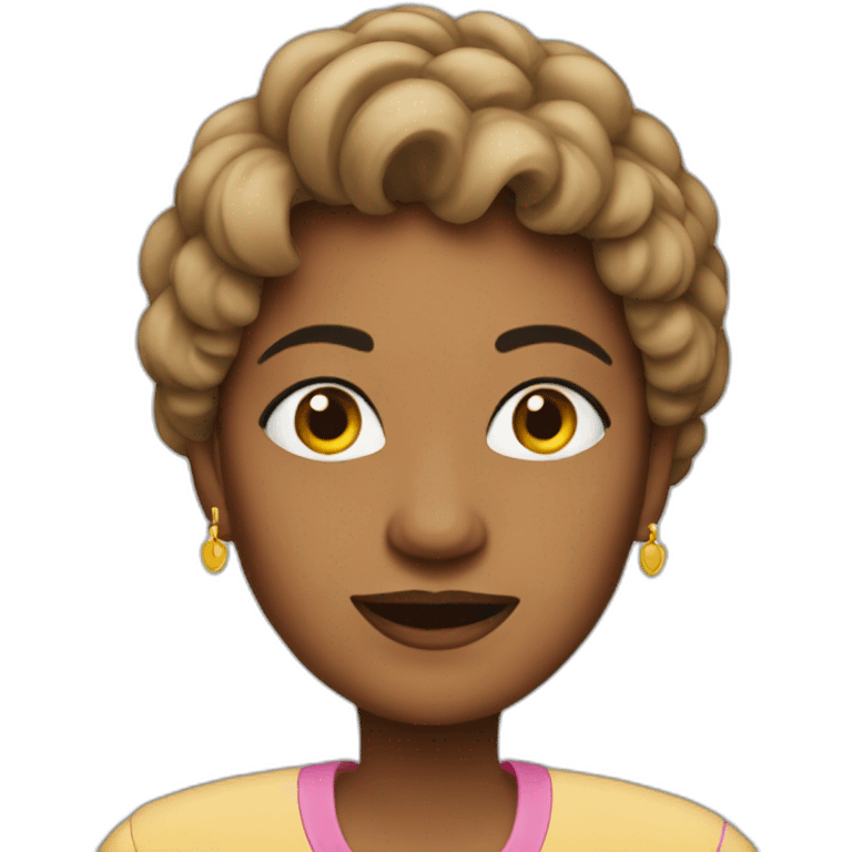 Aunty emoji