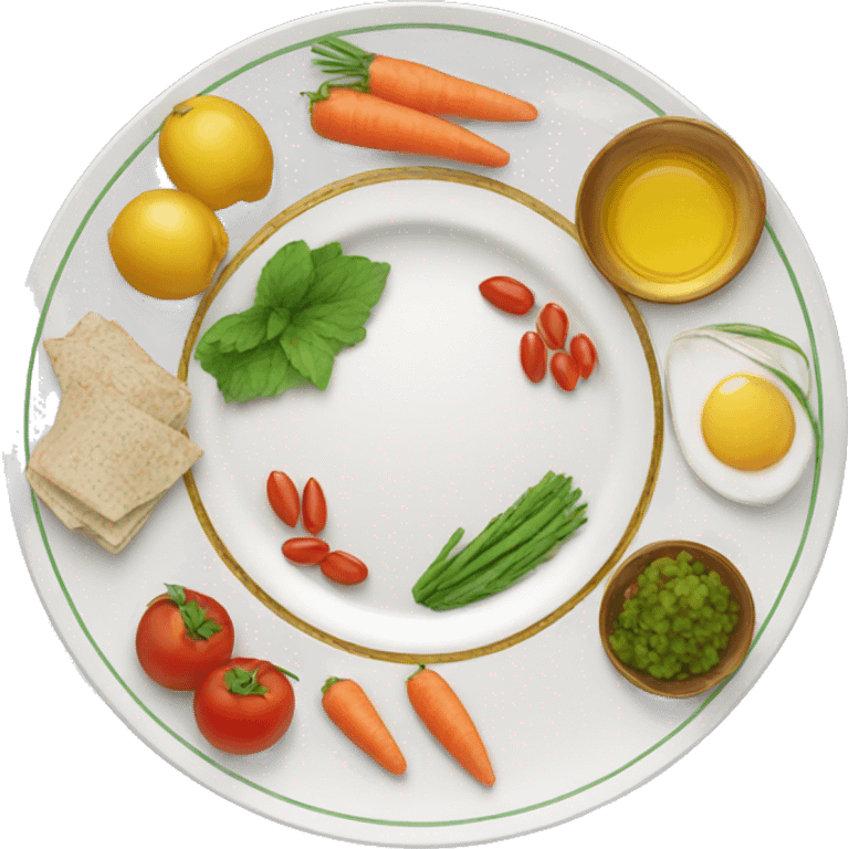 Seder plate  emoji