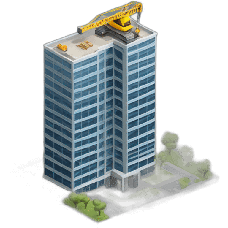 Edificio en construcción emoji