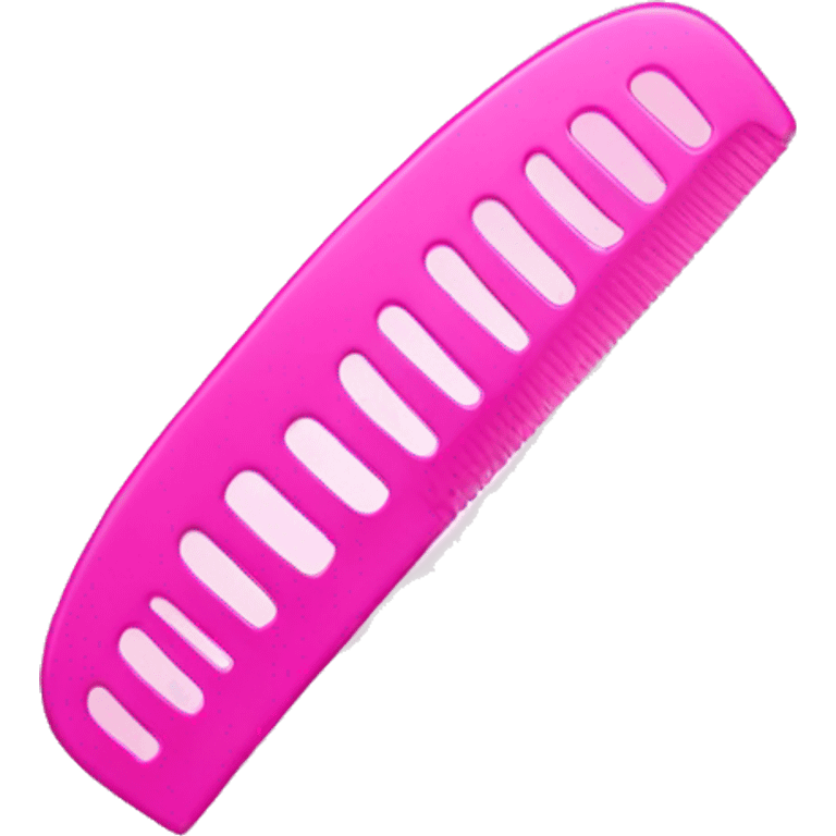 Pink Comb emoji