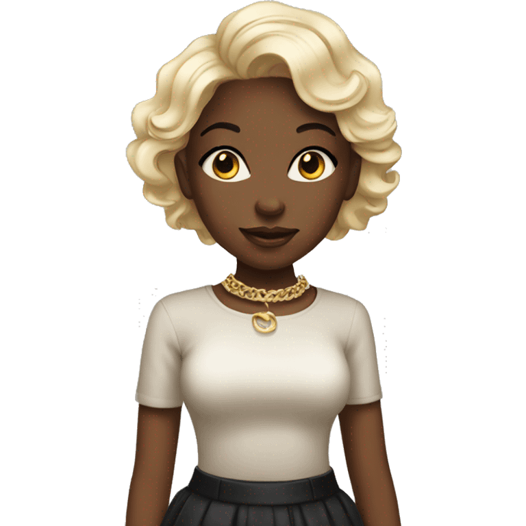 Black girl luxury  emoji