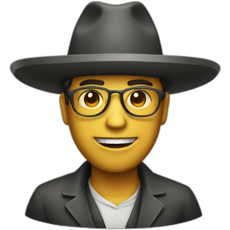 scientist in a sombrero emoji