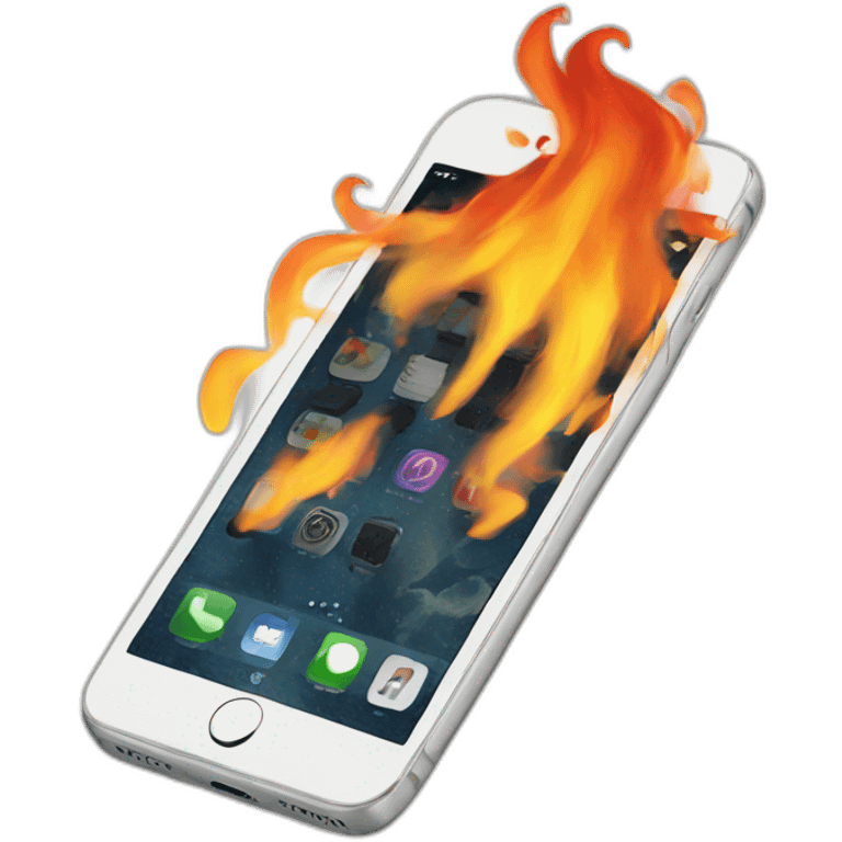 iPhone fire emoji