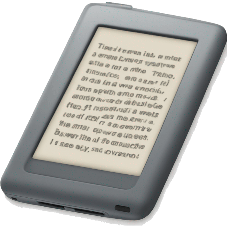 e-reader emoji