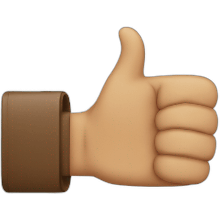 Thumbs down emoji