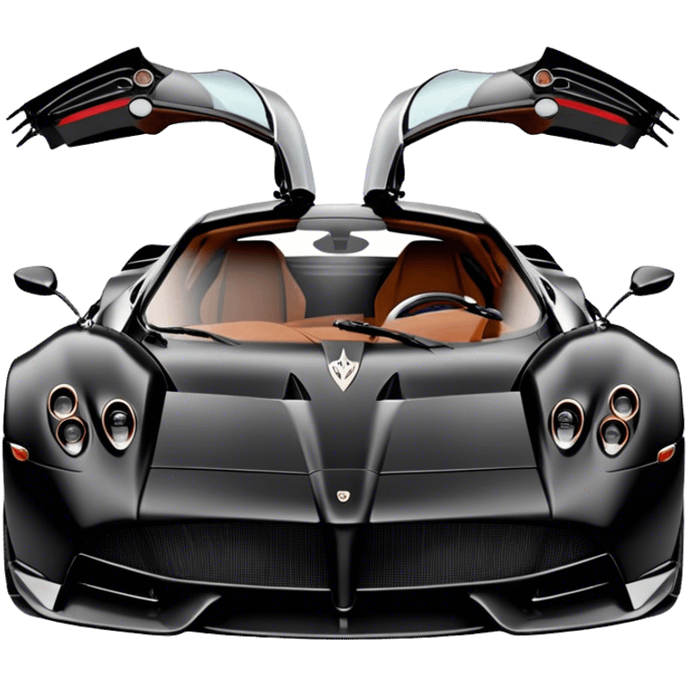 Pagani Huayra - Pagani (Model Year: 2022) (Iconic colour: Black) emoji