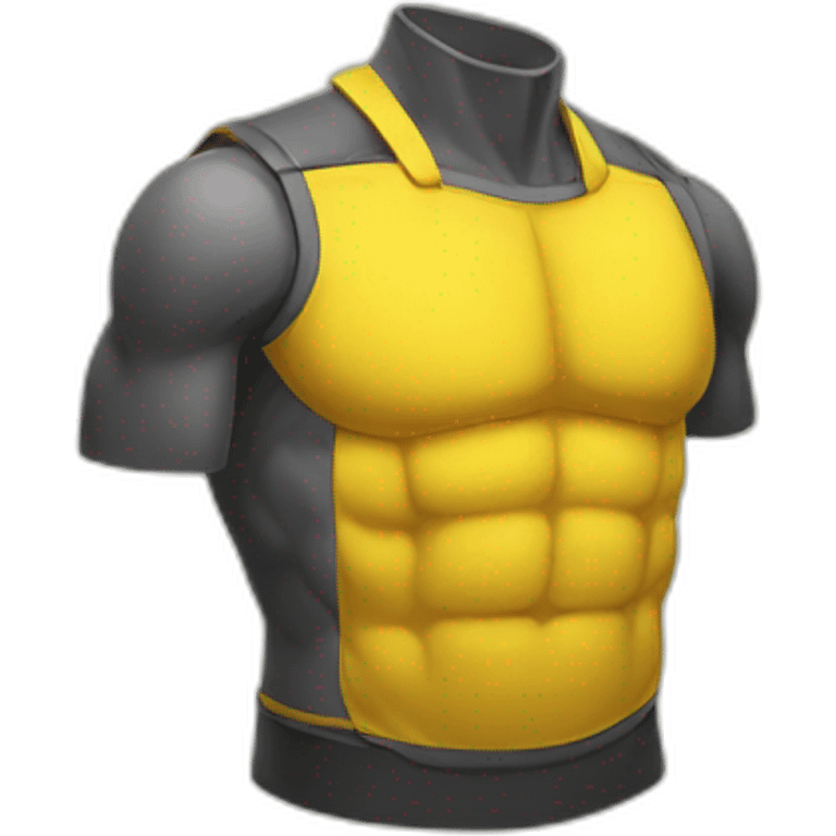 yellow pectorals  emoji