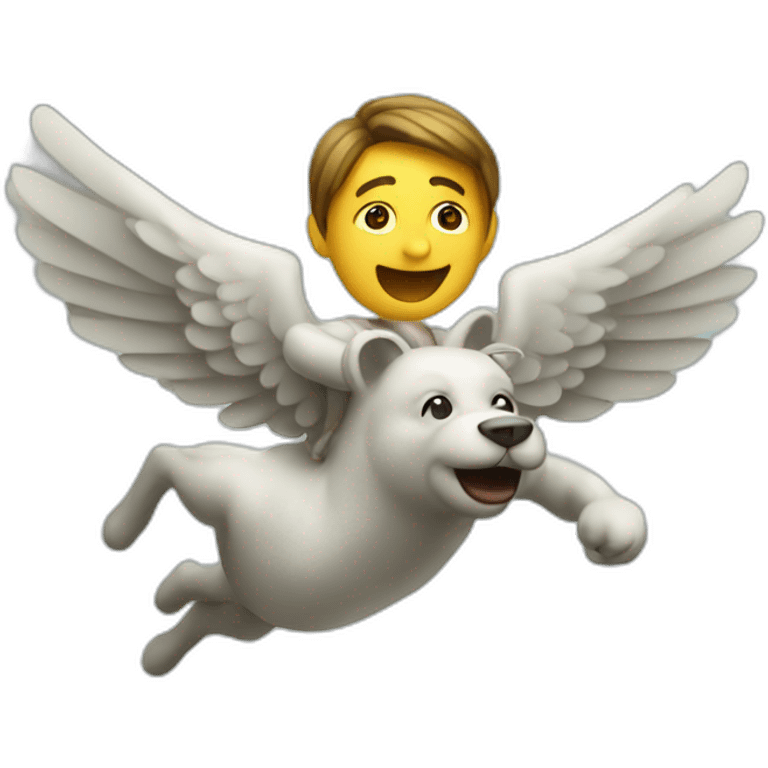 flying money emoji