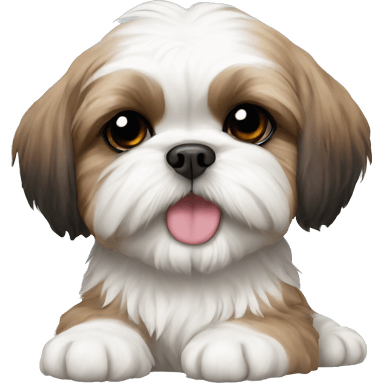 Shih tzu puppy emoji