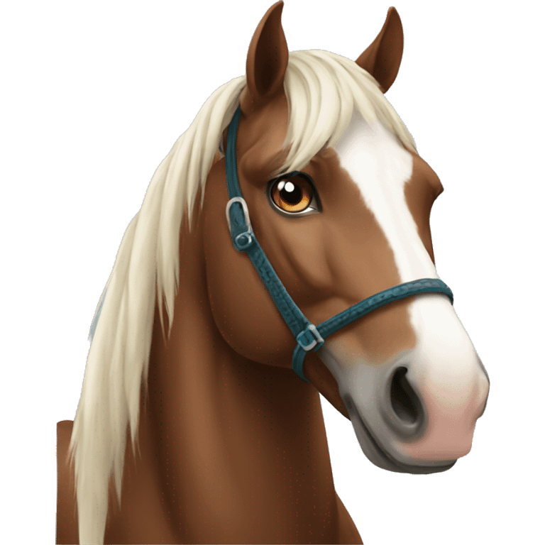 beautiful horse emoji