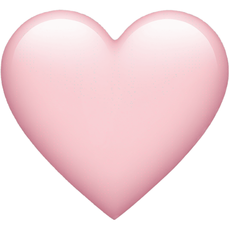 light pink heart emoji