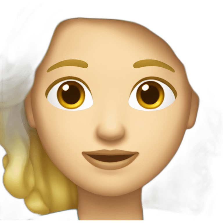 femme blond veniscien 40 ans tâche de rousseur emoji