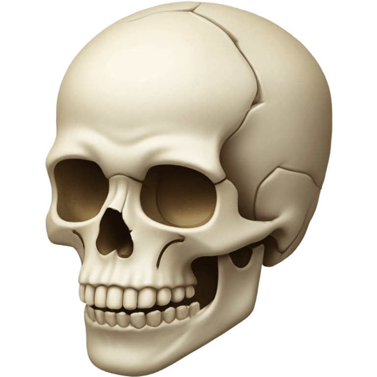 Short skull emoji