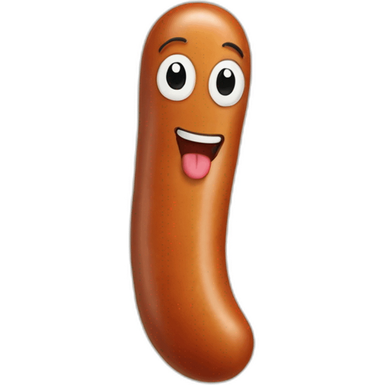 Sausage character emoji