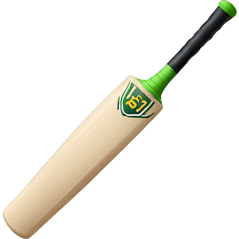 Cricket bat emoji