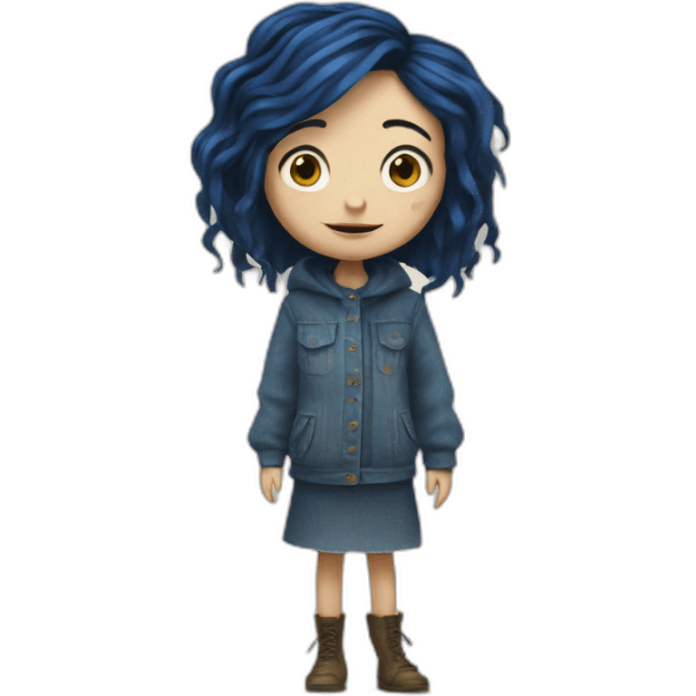 coraline girl emoji