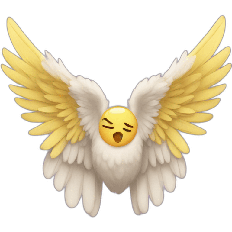 Coeur ailes emoji