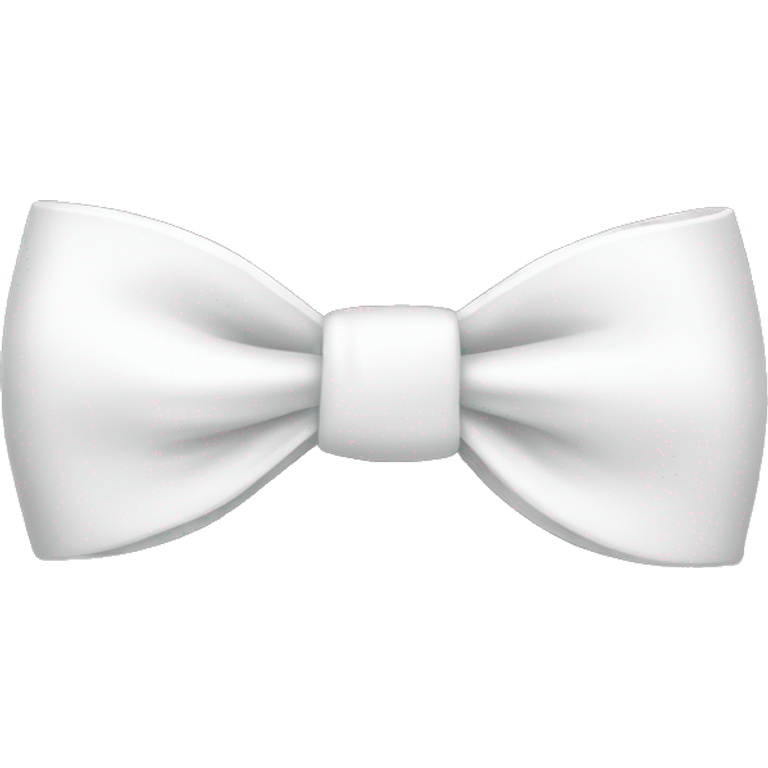 White bow emoji