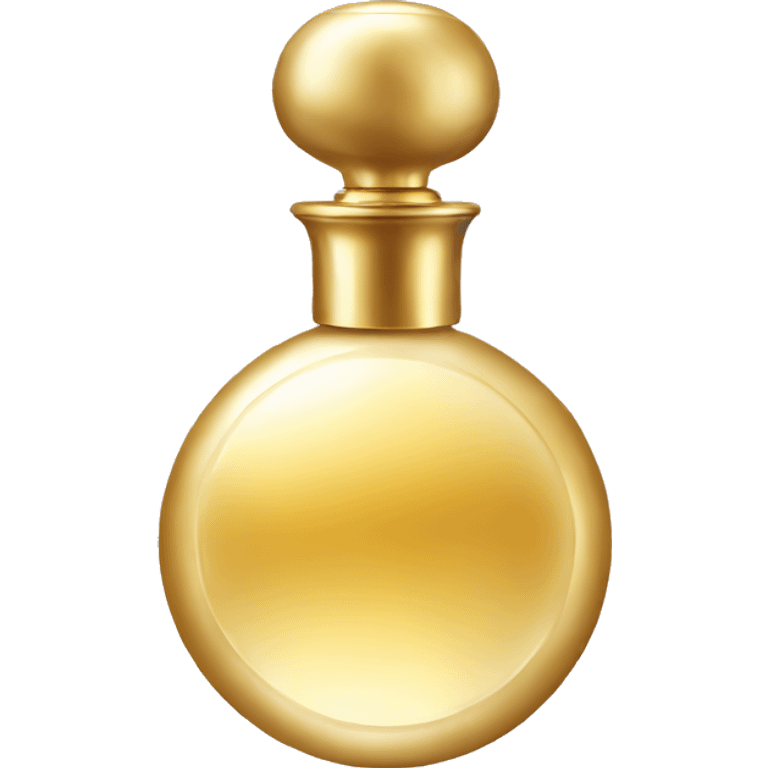 Gold perfume emoji