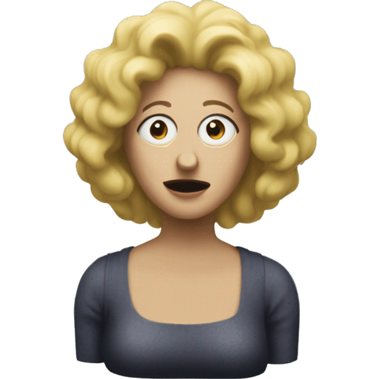 Lady in the Radiator from Eraserhead emoji