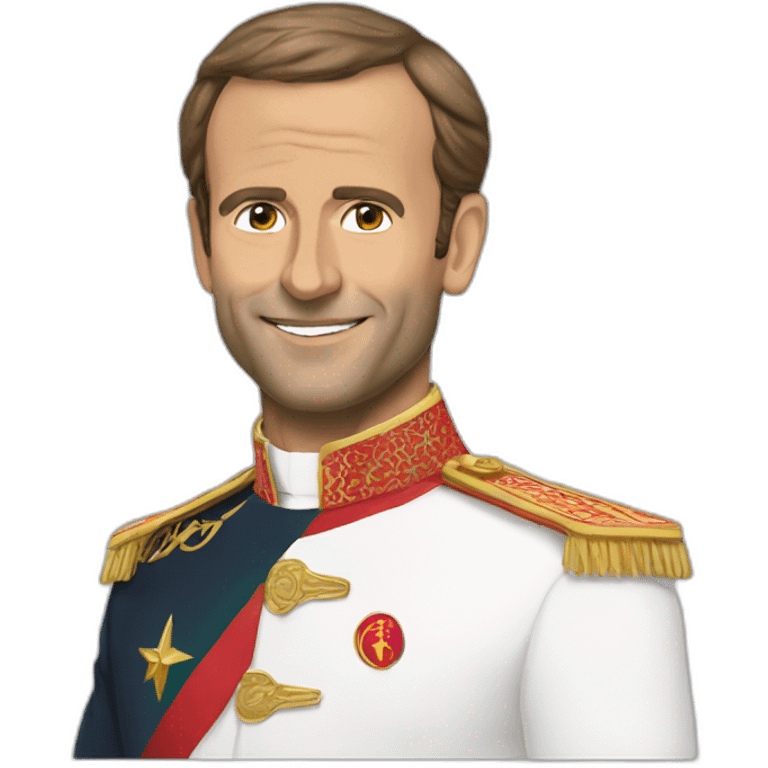 Macron Maroc emoji