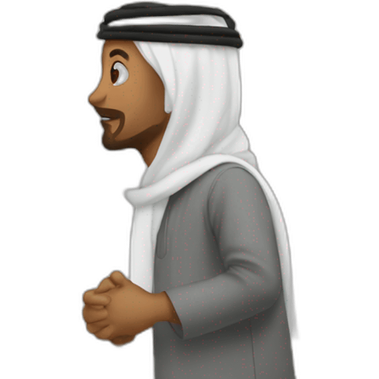 man parying masjid emoji