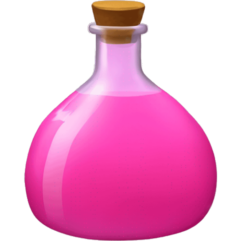 pink potion emoji