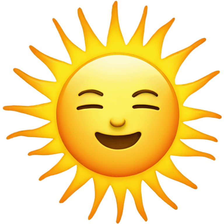 Aesthetically sun  emoji