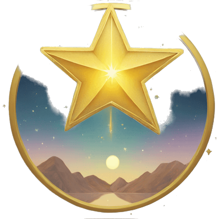 the star tarot card emoji