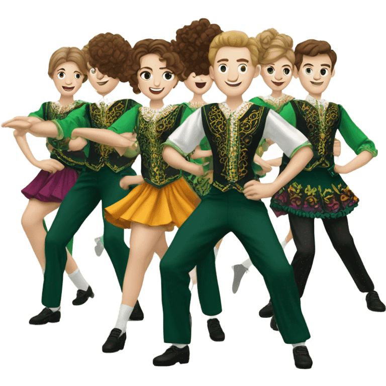 Irish dancers emoji