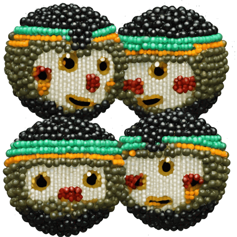 beaded beads emoji