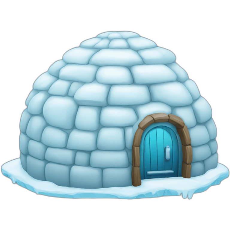 ice igloo emoji