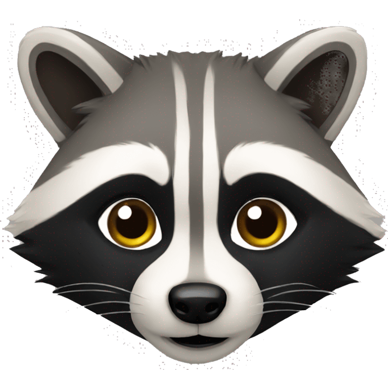 Raccoon emoji