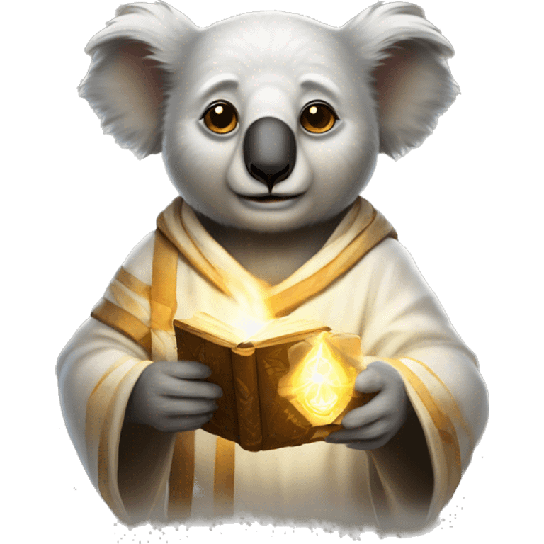 Albanian enlightened spiritual Alchemist koala emoji