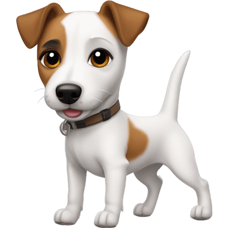 Jack Russell terrier volador emoji