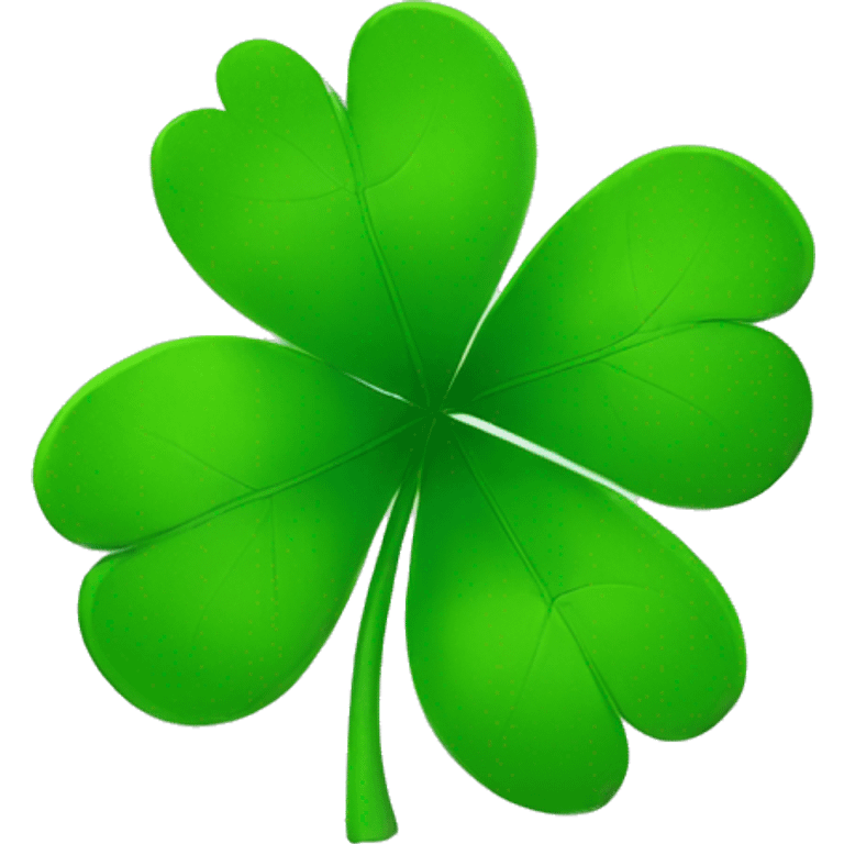 four-leaf clover emoji