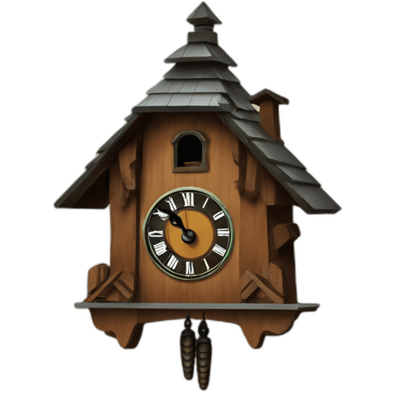 cuckoo clock emoji