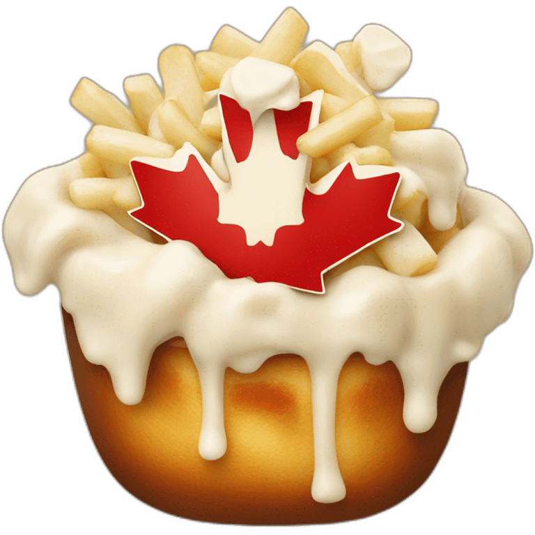 Canada poutine emoji