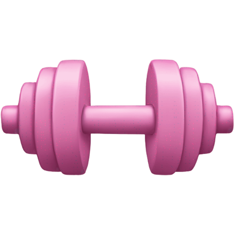 light pink weights emoji