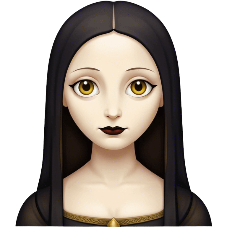 goth mona lisa emoji