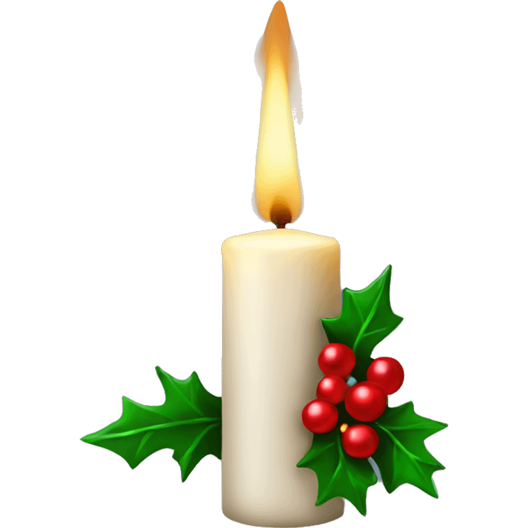 Christmas Candle  emoji