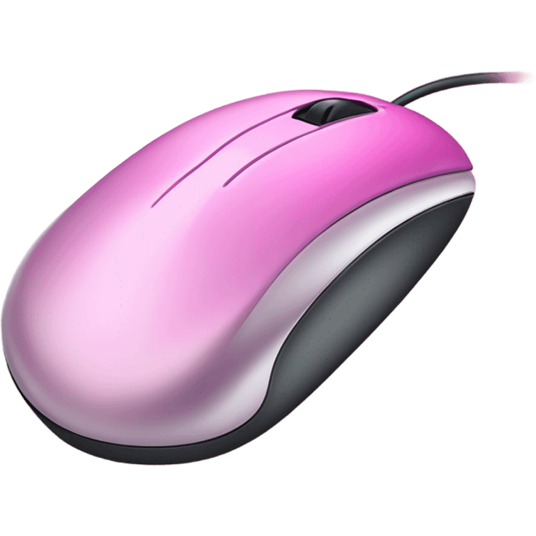 Pink computer Mouse  emoji