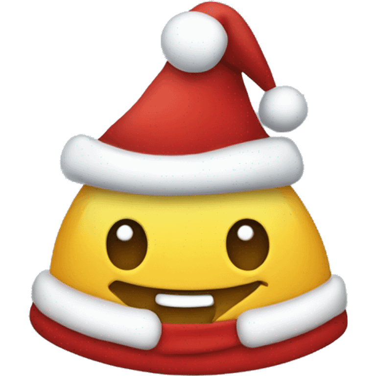 Christmas hat smiley  emoji