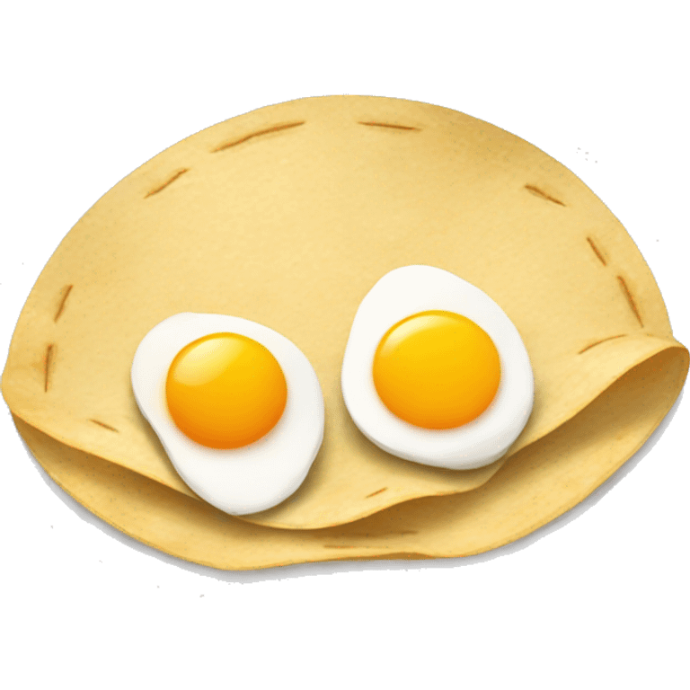 Egg tortillas  emoji