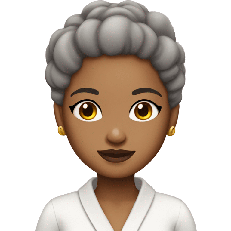 light skin girl spa day emoji