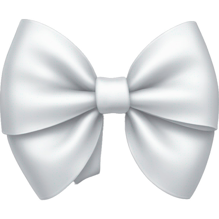 White bow emoji