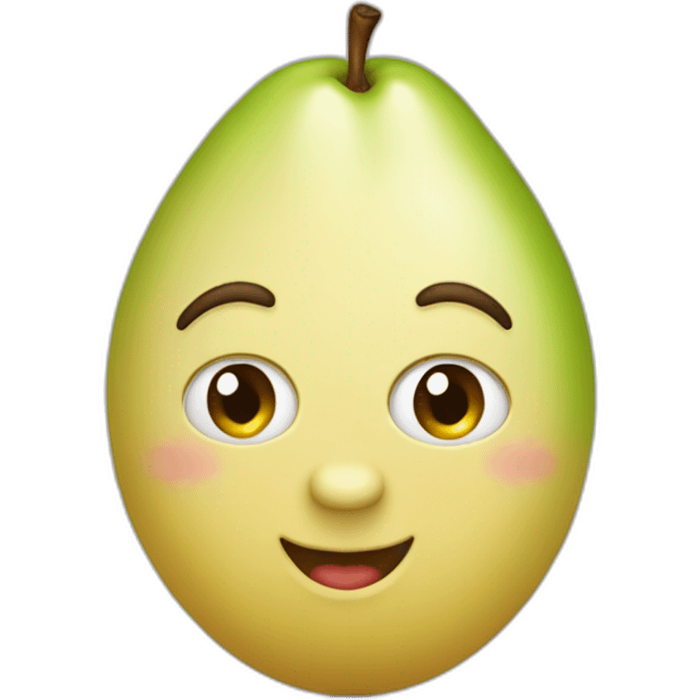 went-pear-shaped emoji